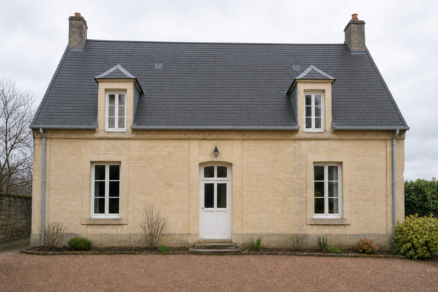 Exemple illustratif d’une toiture nette après rénovation